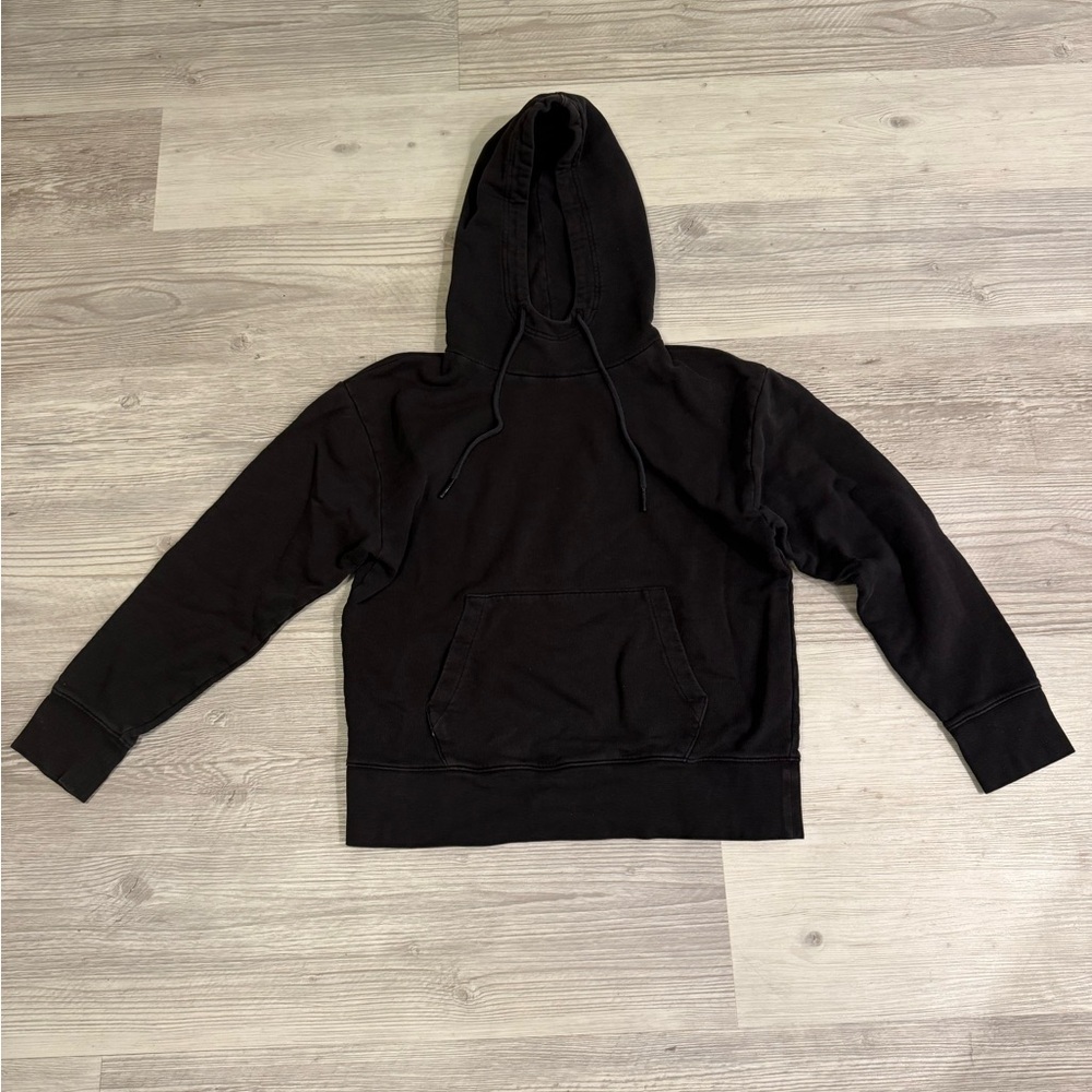 Vince Size Medium Charcoal Pullover Hoodie